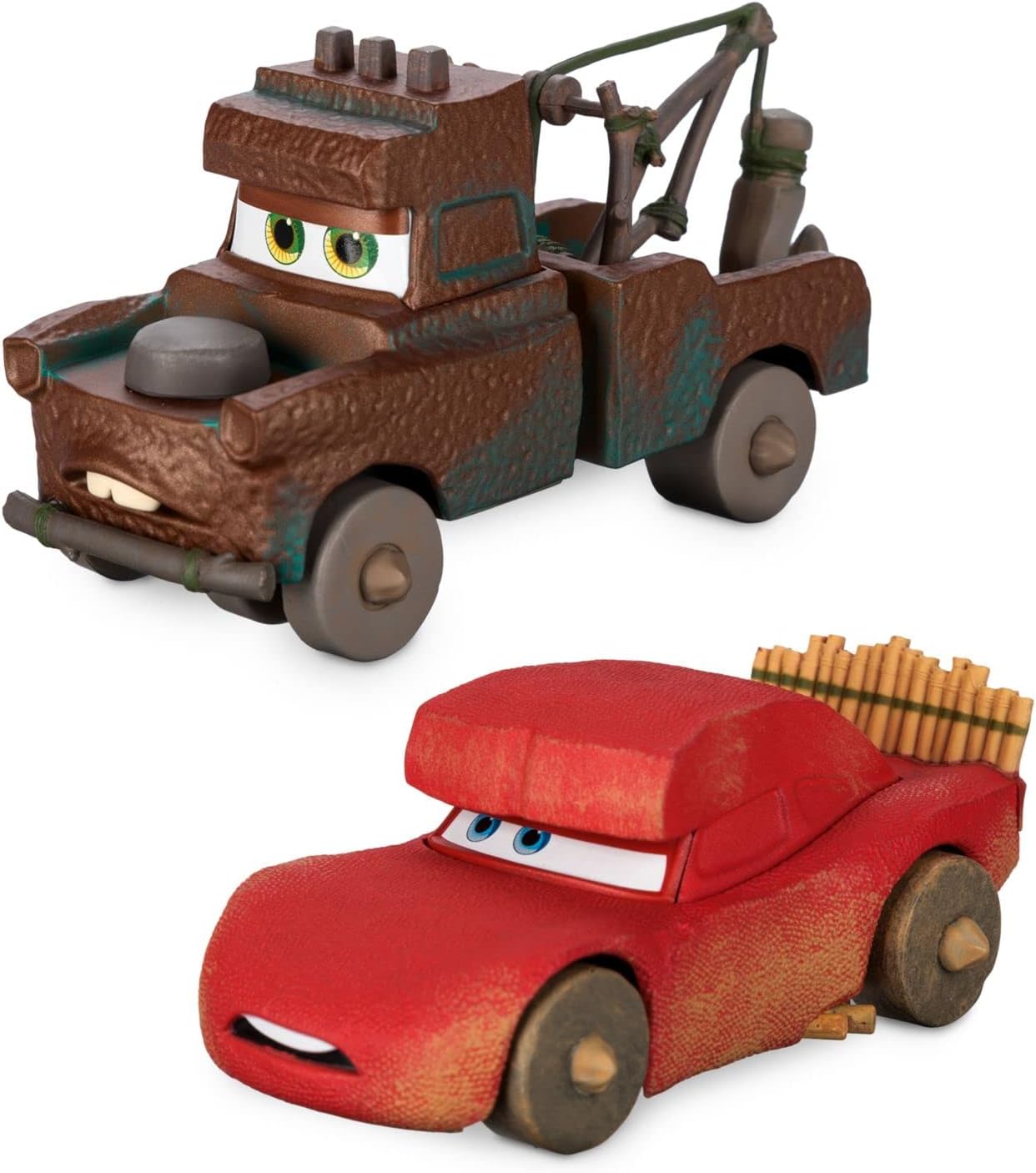 Disney Lightning McQueen and Tow Mater Die Cast Set – Cars on The Road