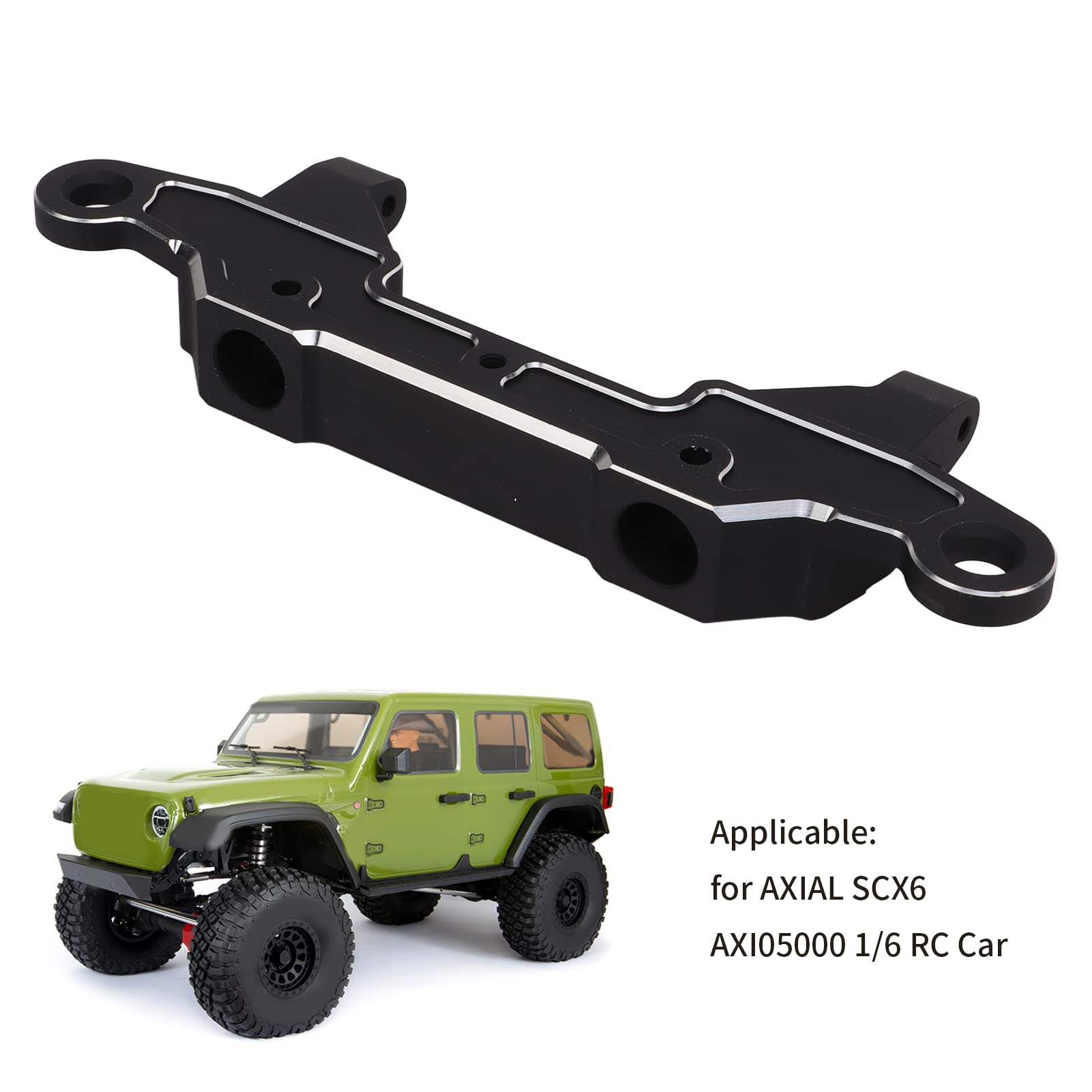metalowy stojak do montażu tylnego zderzaka dla Axial SCX6 AXI05000 1/6 RC Crawler Car Upgrade Parts
