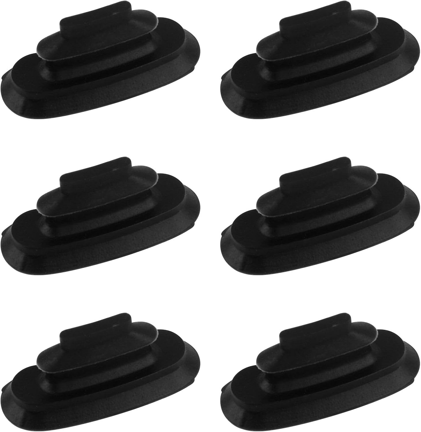 6pcs Rubber Lid Stopper Compatible with Contigo West Loop, Cup Stopper Autoseal Coffee Travel Mug Seal Insulated Travel Mug Replacement Parts for Contigo Water Bottle Accessories