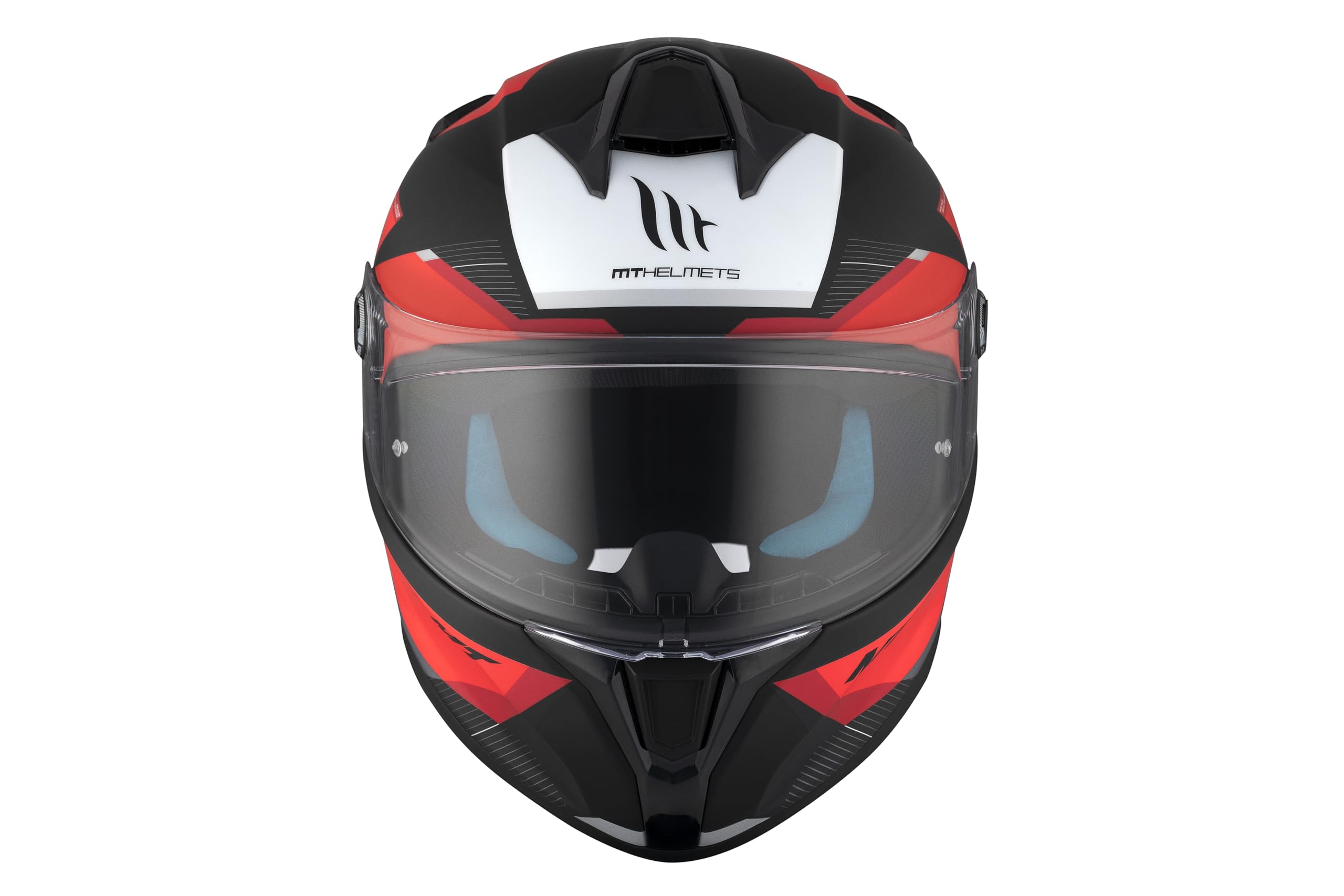 MT HELMETS Targo S – Casco Moto Integral con Visor Solar Full Vision, Pantalla Compatible con Pinlock, Interior Lavable y Cierre Micrométrico | Calota HIRP | Homologado ECE 22.06 & DOT