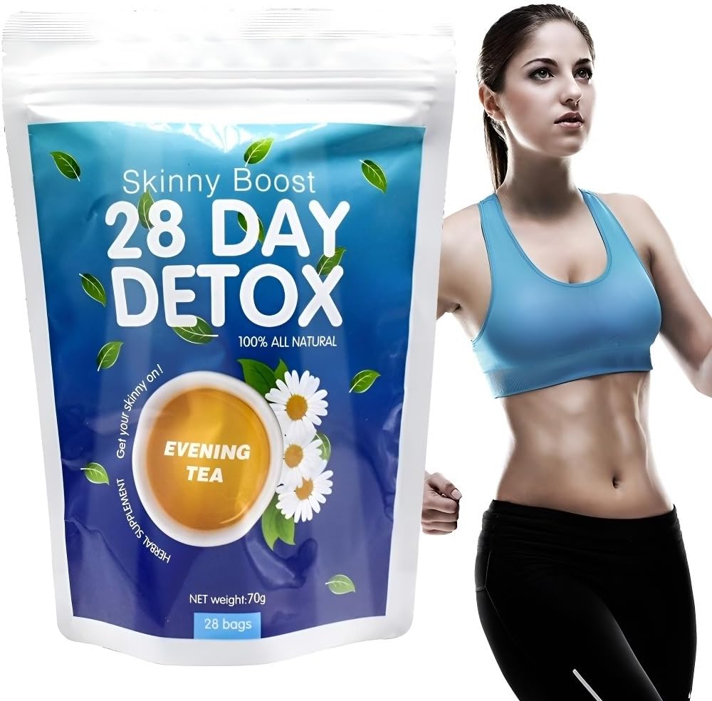 Herbal Slimming Tea Bags – 3g*28 Packs, Daytime Fat Burning & Detox Tea For Weight Management & Digestion(1PCS)