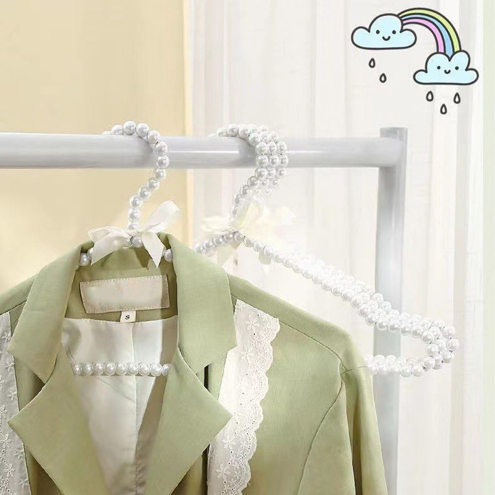 Elegantes Kleid mit Perlen und Schleife, 5er-Pack, Hochzeits- und Party-Outfits, stilvolle Kleidung und Hosen, perfekt für Schrankaufbewahrung und Kindermode
