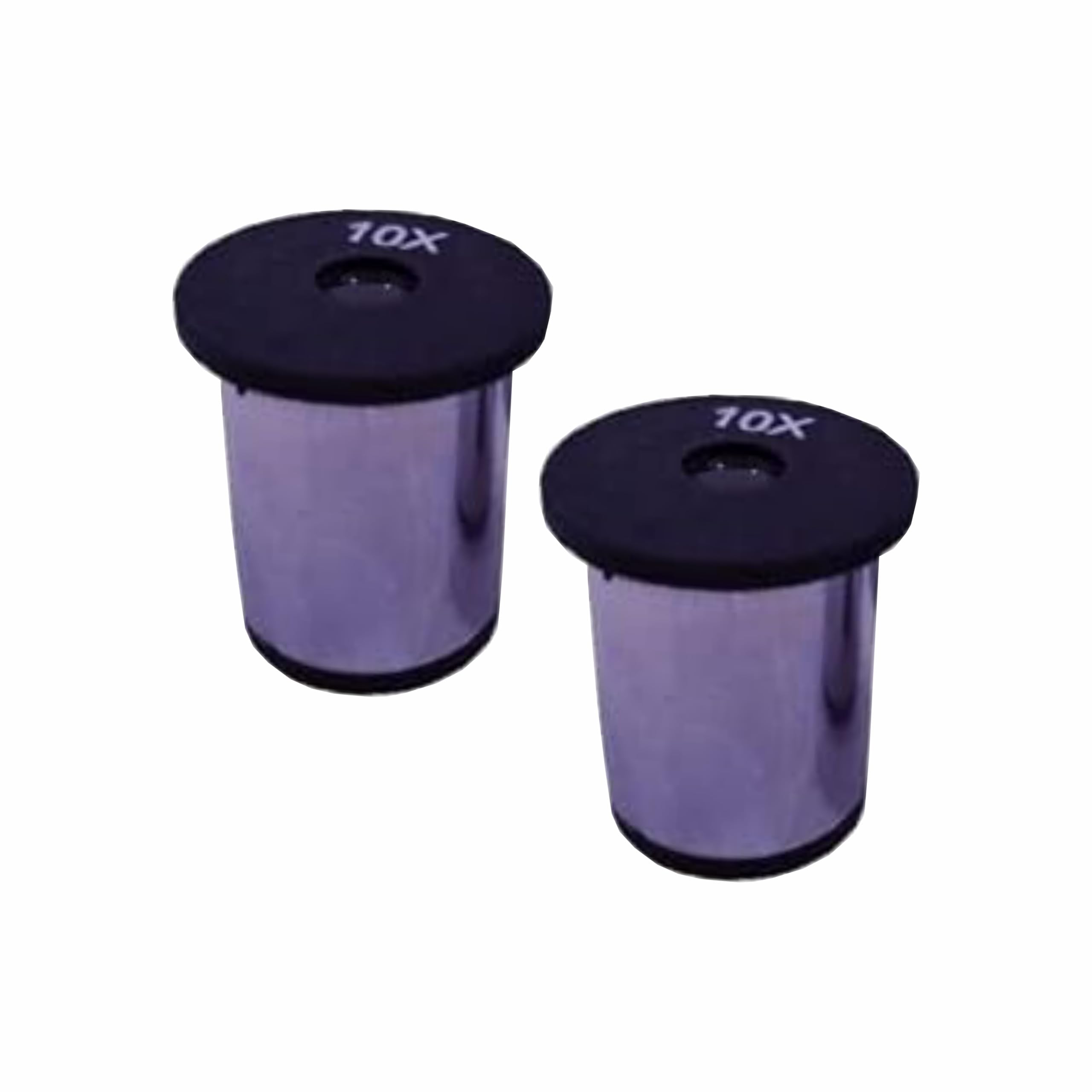 VVS (10X, 2 Pcs) Pack of 2 Hygiene Eyepiece Objective Lens for Microscope for School Collage Chemistry lab Laboratory-picture-46