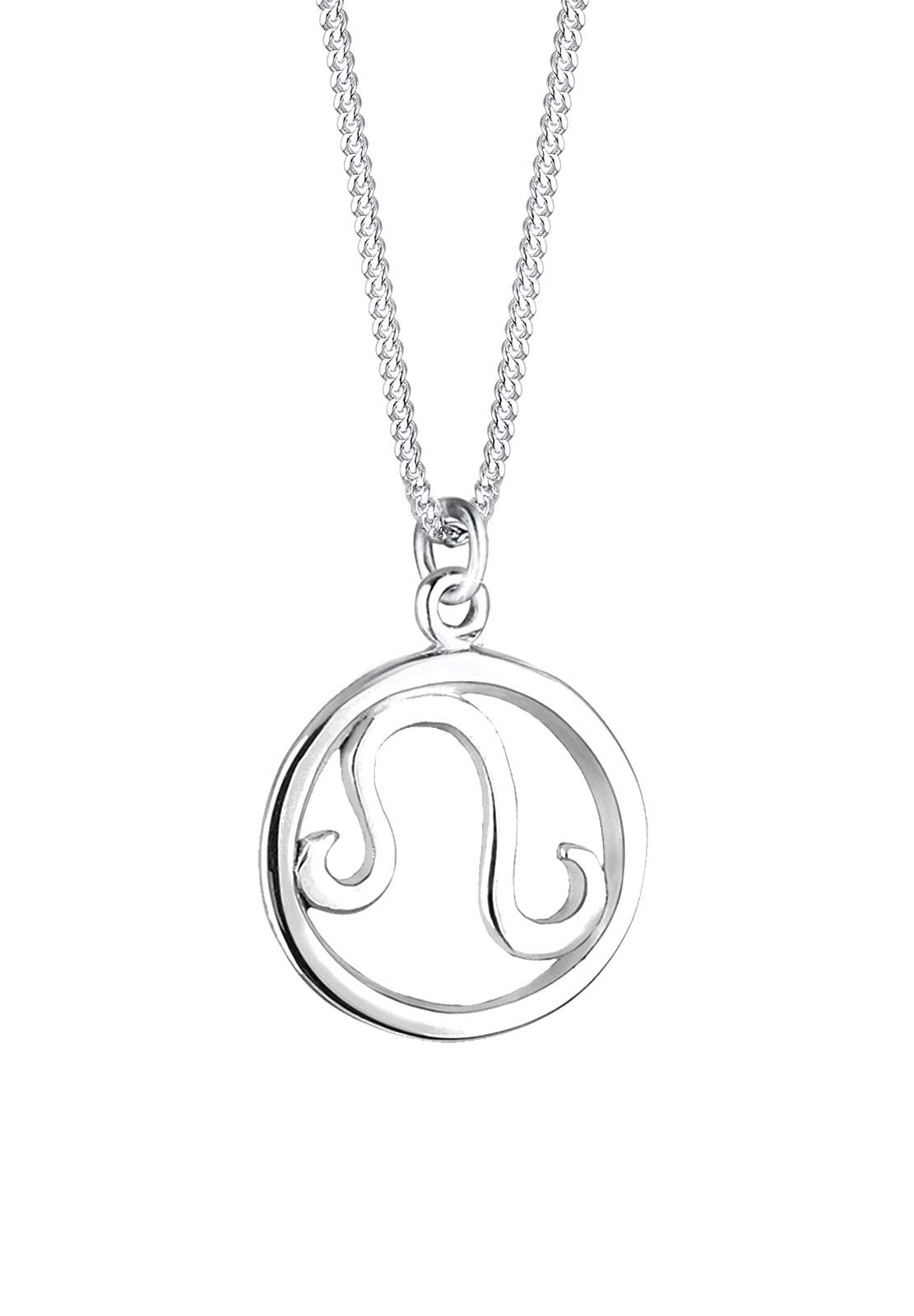 Elli Women's 925 Sterling Silver Necklace with Pendant - 45cm length