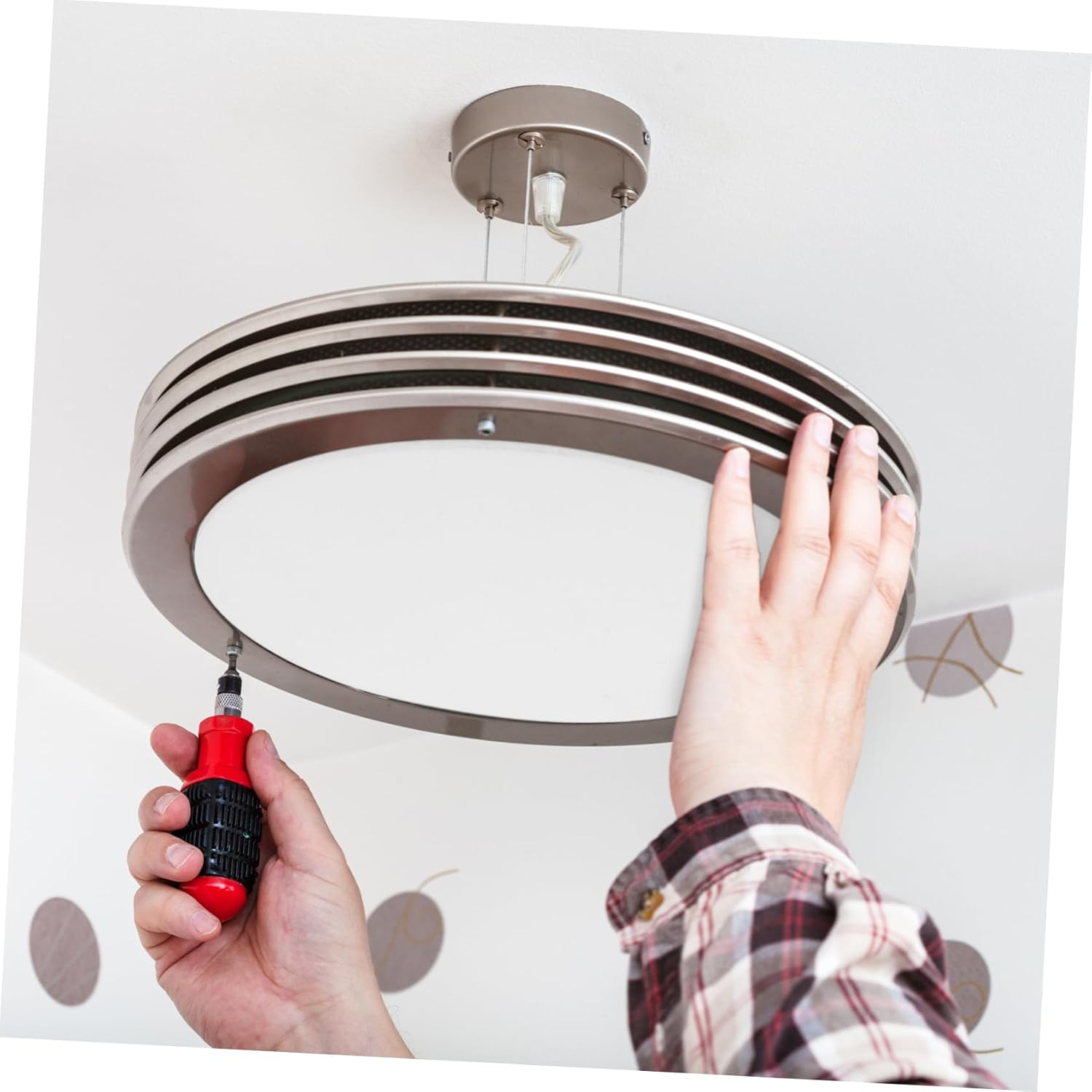 CHILDWEET 6pcs Enhanced Longevity Led Light Diffuser Acrylic Diffuser for Ceiling Chandelier Lamp Shade