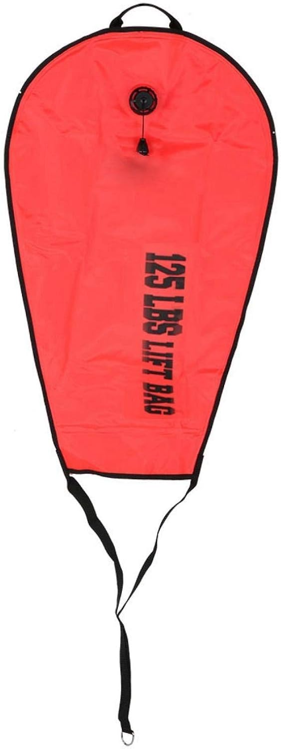 Scuba Diving Lift Bag Safety 60LBS/125LBS Lift Bag Dump Valve Pumping