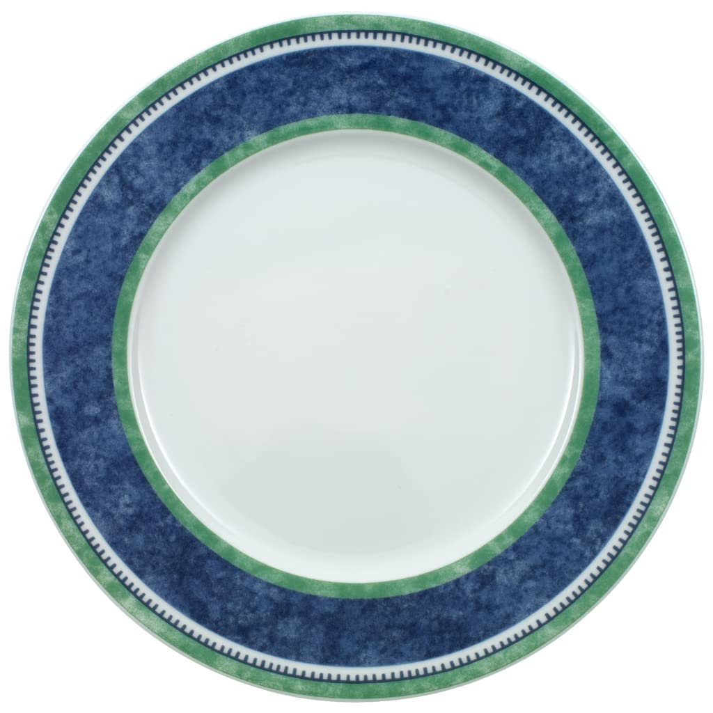 Villeroy & Boch 10-2669-2660 Switch 3 Costa Brot- / Beilagenteller, Porzellan, Blau/Grün, 18 x 15 x 3 cm, 1 Einheiten
