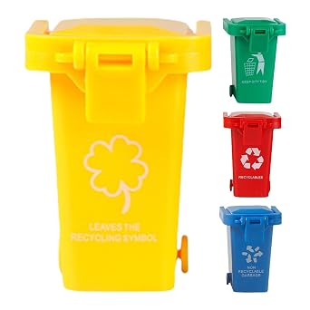 Miniature Trash Can Portable Waste Bucket Holder