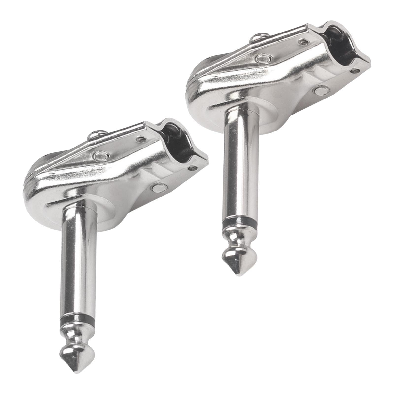 2Pcs Jack Plug Connector Premium Low Noise Microphone Plug Plug 6.35mm Audio-picture-20