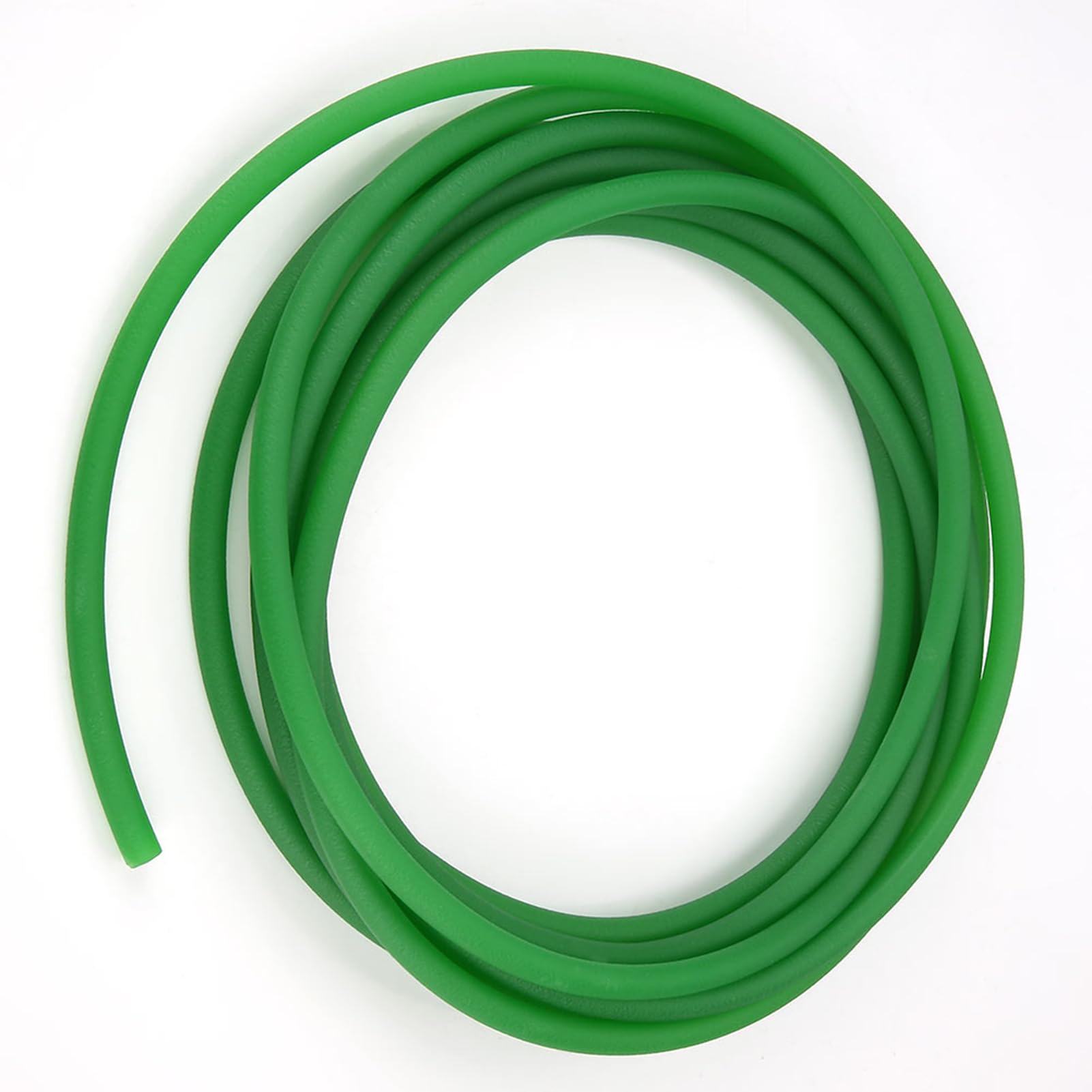 Ejoyous Correa Redonda de Poliuretano PU Verde 8mm x 5m para Transmisión