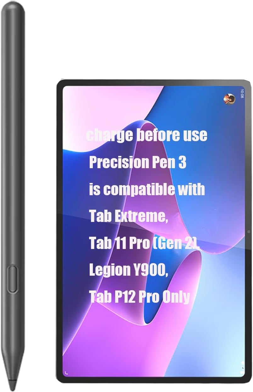 Precision Pen 3 for Lenovo Precision Pen 3, Compatible with Tab Extreme, Tab P11 Pro (Gen 2), Legion Y900, Tab P12 Pro