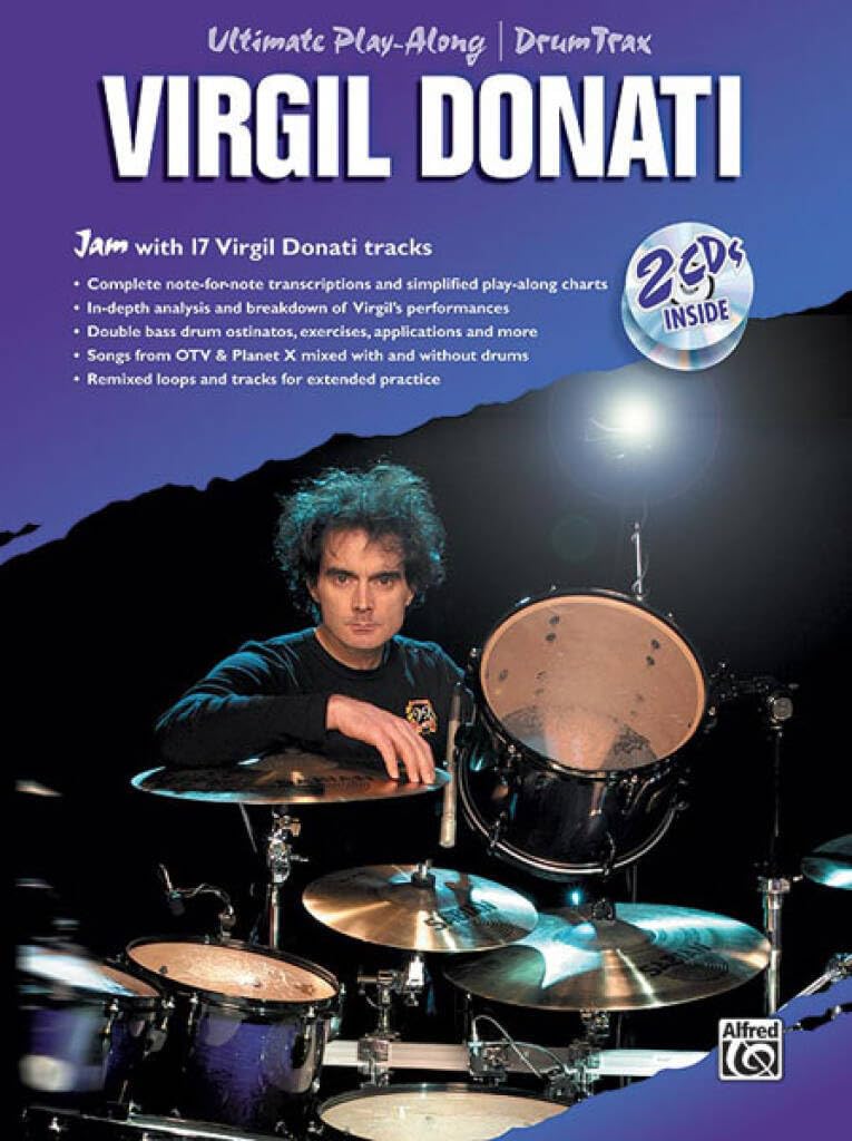 Virgil Donati ultimate drum play-along améliorez votre technique de batterie