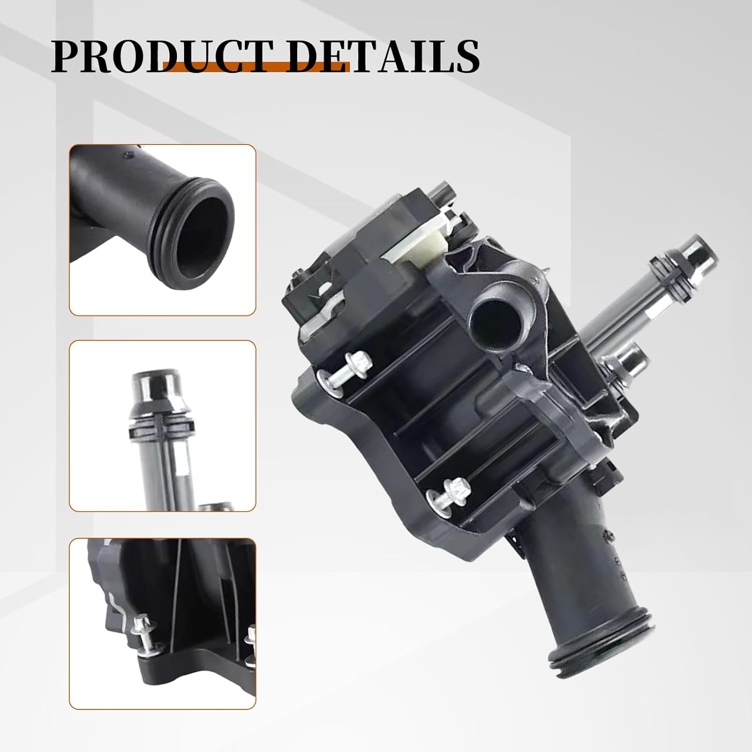 11537642854 Engine Coolant Thermostat Compatible with F20 F21 M 140I F22 F87 F23 240I F30 F31 F80 340i 440i 530i 540i 740i M240i 2016-2021