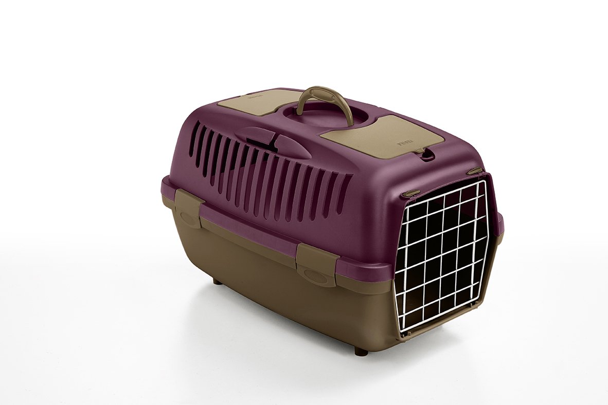 Pawsitiv MarcoPolo 3 - Carrier Box For Cat & Dog - Purple