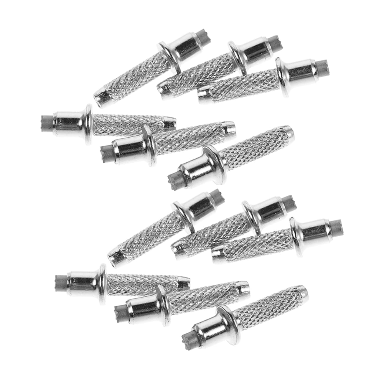 Sosoport Replacement Walking Cane Tips 20pcs Set Tungsten Steel for Hiking Sticks Trekking Poles Easy to Install Accessories