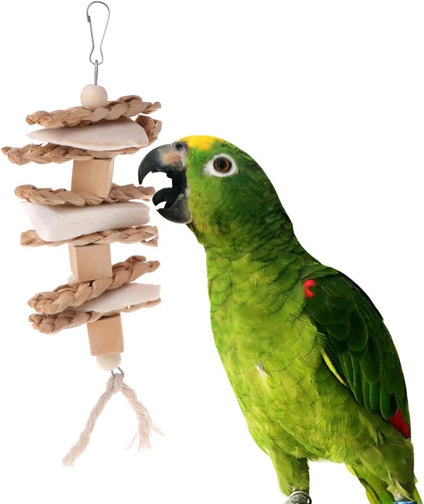ForHe Knots Block Bird Toys Parrot Chewing Toys Pet