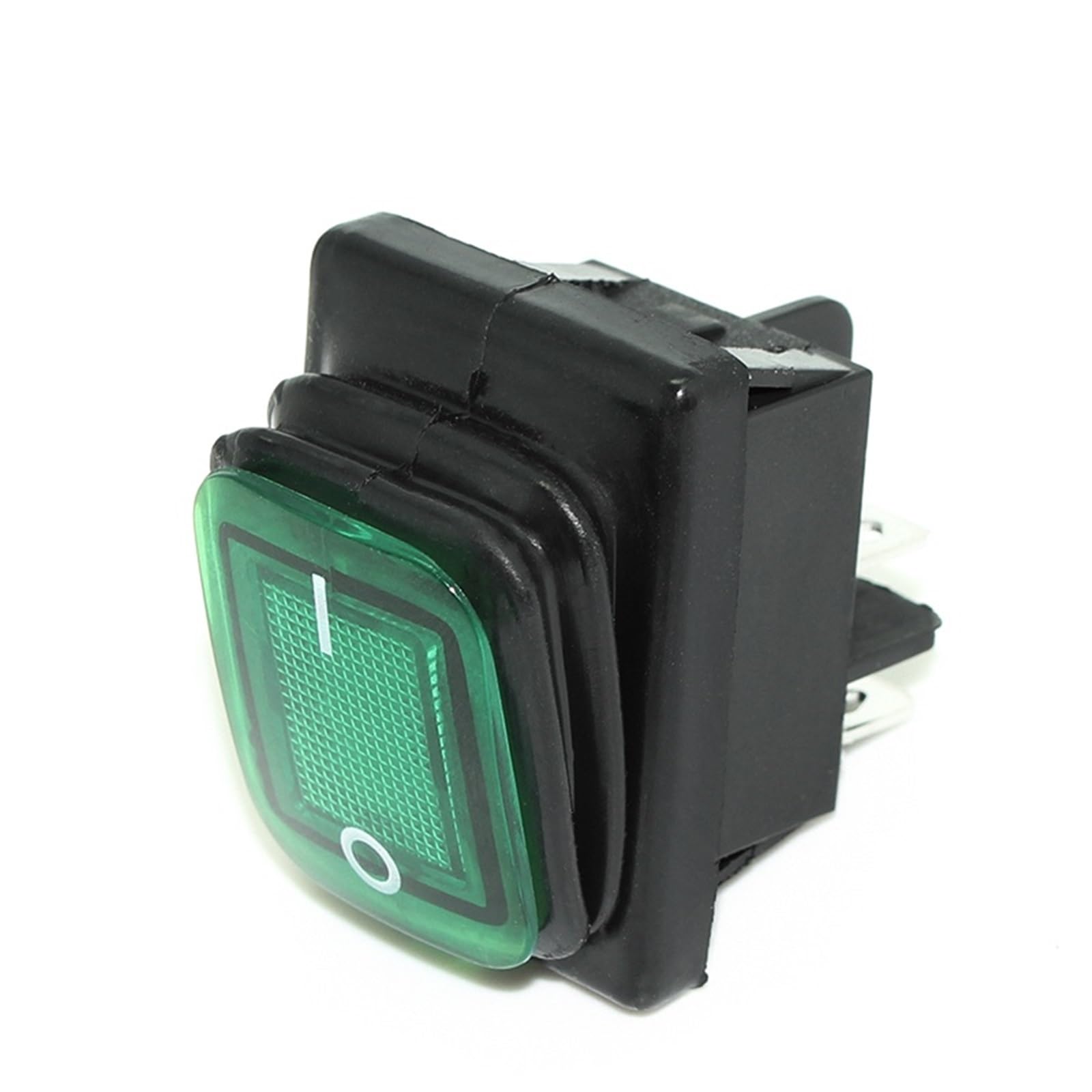 Interruptor basculante momentáneo con reinicio automático para paneles de control 6