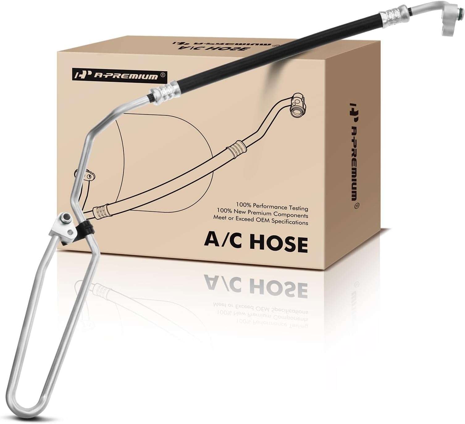 A-Premium A/C Discharge Line Hose Assembly For 2003 2005 Kia Rio - View #11