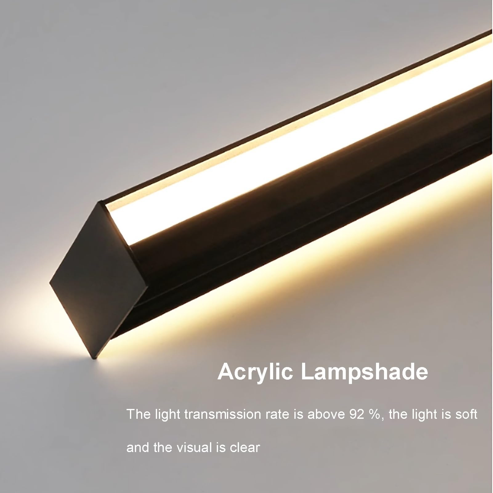 LED-beleuchtetes leichtes Aluminium für Innen- und Außentreppen, modernes Design mit Kontrollschalter, Lichtlösung für Flure und Treppen