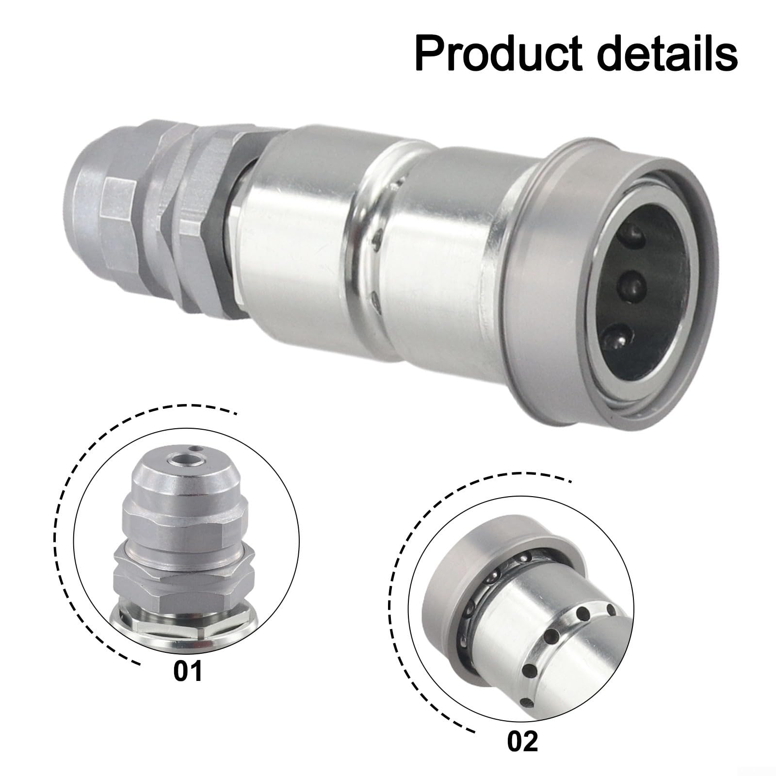 Female Hydraulikkupplung 84262367 Ersatzteil für Case IH für magnum für mx für stx Traktoren Kompaktlader-Hydraulik Robust