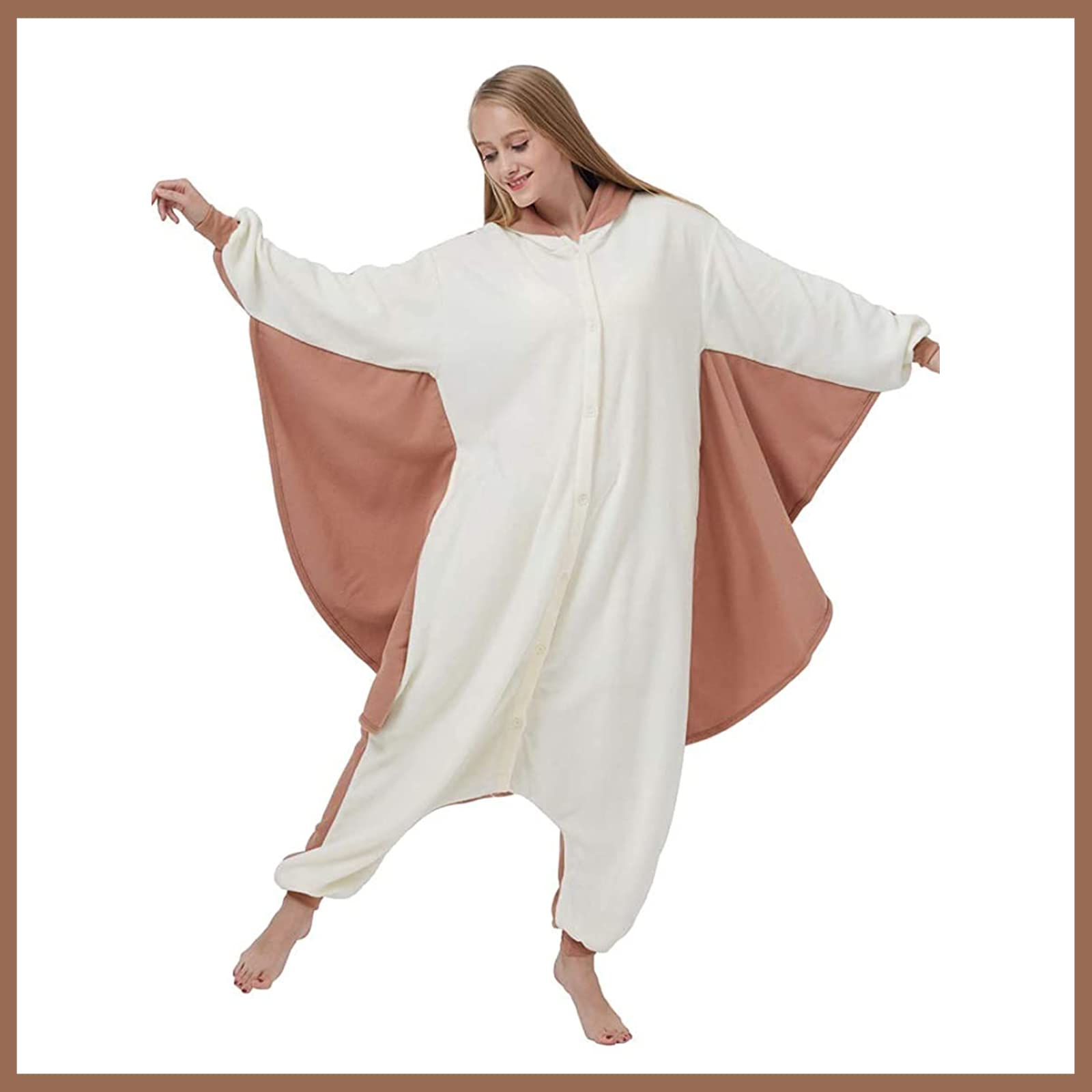 Hstyle Onesie kostium anime dla dorosłych, uniseks, Kigurumi, Cosplay, zwierzęta, piżama z kapturem, bielizna nocna, piżama
