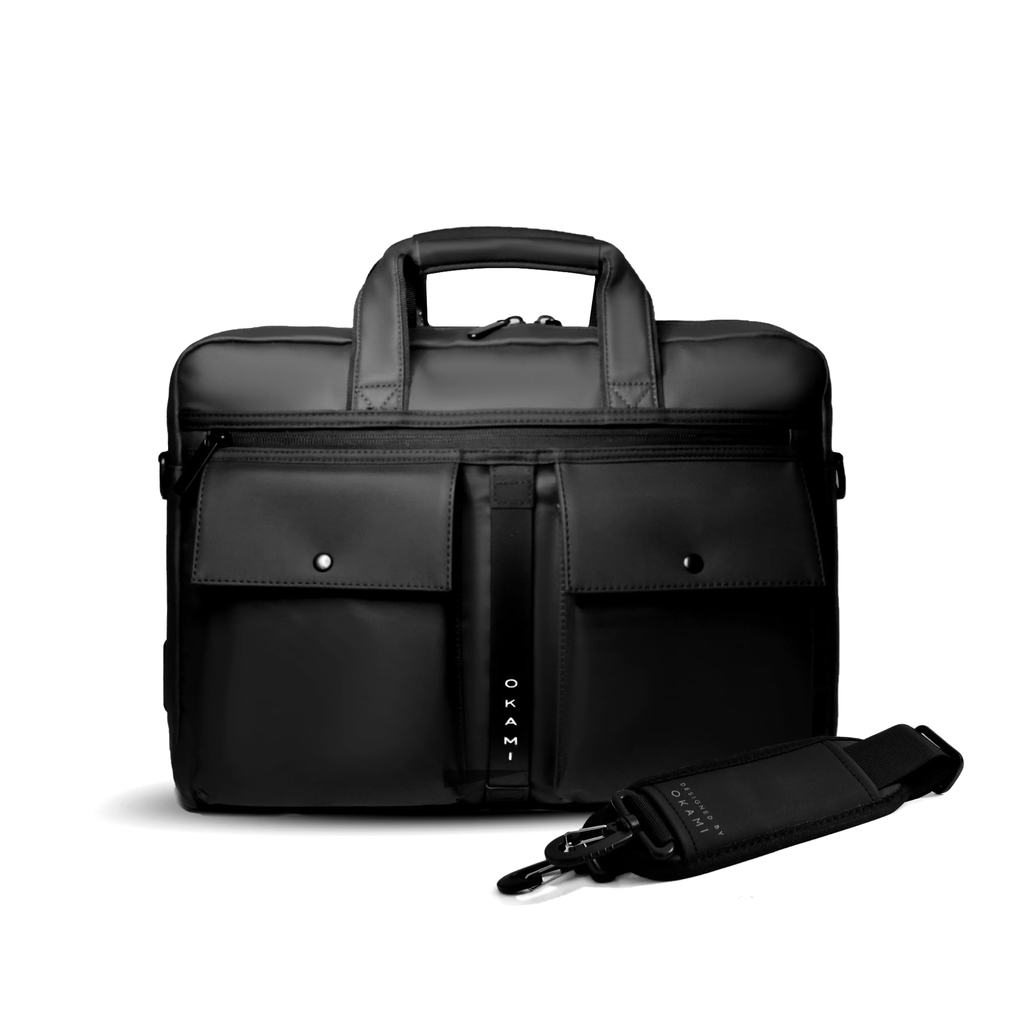 Okami Zenpack Cargo Laptop Messenger Bag X Briefcase for Macbook & Laptops Upto 15.6" with Smart Organizer | DUAL USB with type-C port for Fast-Charging | Premium Office Bag for Men