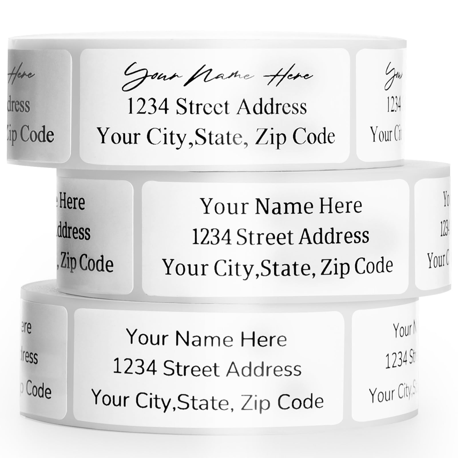 Address Labels Personalized Return Address Labels, 2.5" x 0.75" (250-1000)