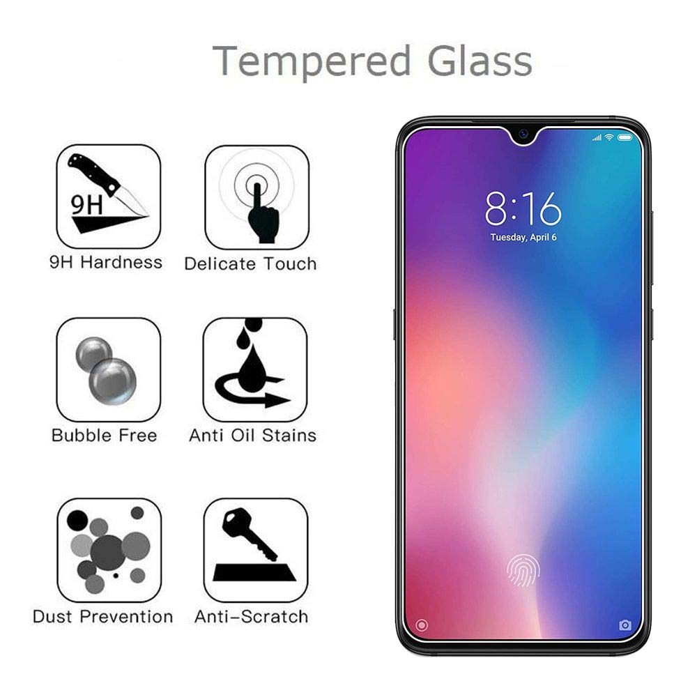 2 Pezzi Vetro Temperato EbestStar Per Xiaomi Redmi 9A, Pellicola Protezione Schermo 9H Antiurto E Antigraffio