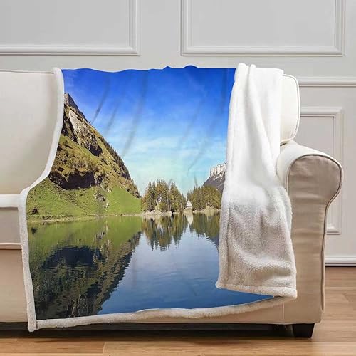 Miniatura 10 de Cobijas Calientes para Invierno - Cobijas para Invierno - Manta decorativa para decoración de habitación de coqueta, tamaño 51 x 59 pulgadas