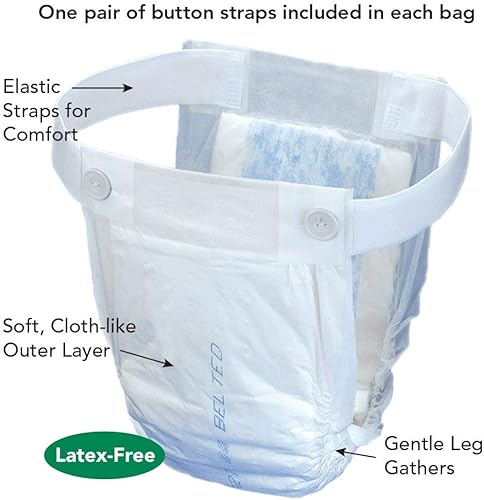 Miniatura 2 de Prevail Ropa interior con cinturón, absorción extra, 4 cajas de 30 (120 en total)