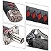 zipelo Samurai Sword Shift Knob, 6 Inch (15cm) Short Gear Shift Knob with 4 Adapters, Samurai Shift Gear Lever for Manual Transmission Cars Most Automatic Transmission Cars(Black/Red)
