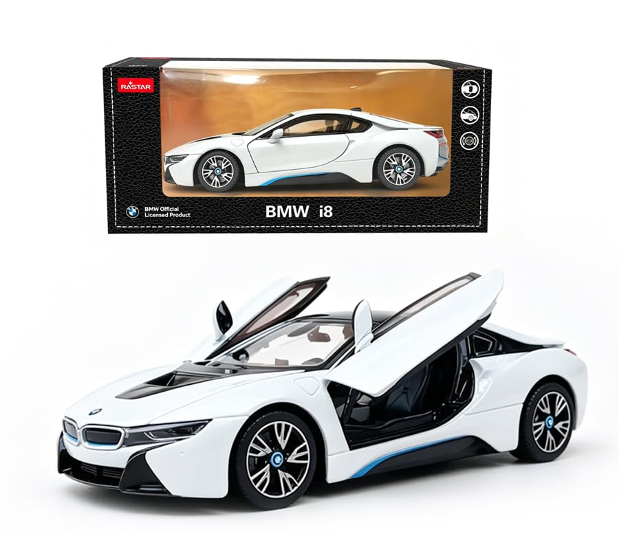 Rastar Modelo a Escala 1:24 BMW i8 Diecast miniatura 1