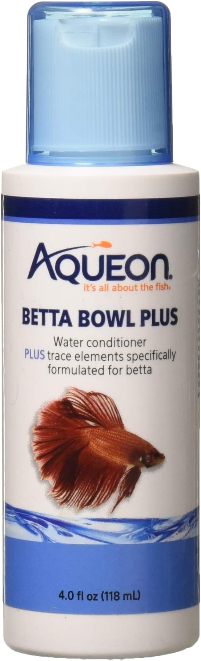 Aqueon Betta Bowl Plus Water Conditioner & Dechlorinator