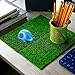 WDZYRM Kunstrasen DIY Mikro Landschaft 8 Stück Künstliche Rasen Matte Miniatur Haus Deko Künstliche Rasen Gras Garten Verzierung Für Miniatur-Ornament, Garten, Puppenhaus, Gras Zum Basteln