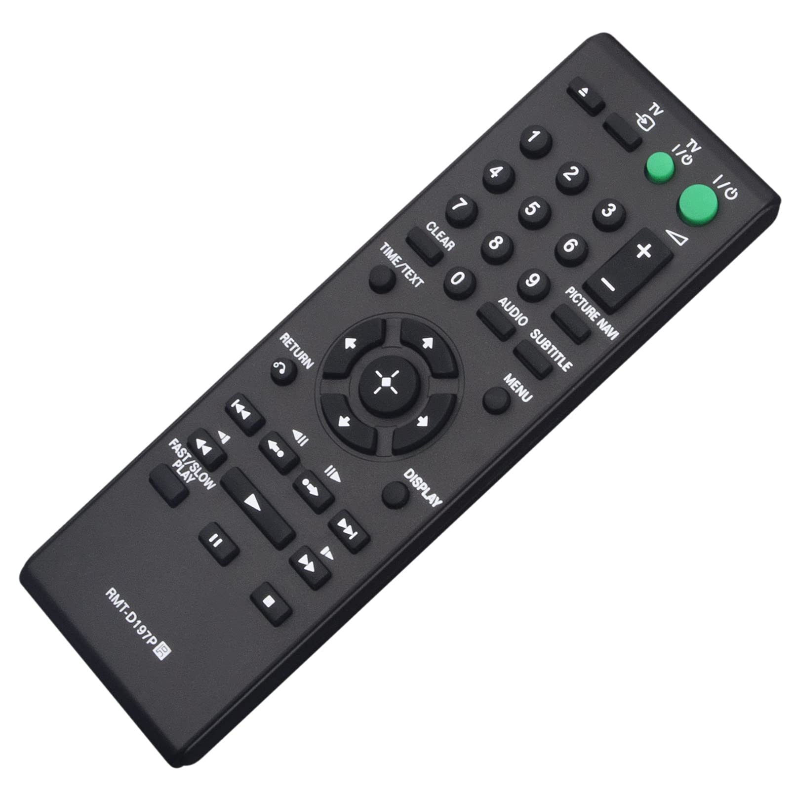 RMT-D197P Replacement Remote Control fit for Sony CD DVD Player DVP-SR120 DVP-SR150 DVP-SR360 DVP-SR370 DVP-SR450K DVP-SR550K DVP-SR750H DVP-SR760 DVP-SR760HP DVP-SR760H DVP-SR160 DVP-SR170 - Image 3