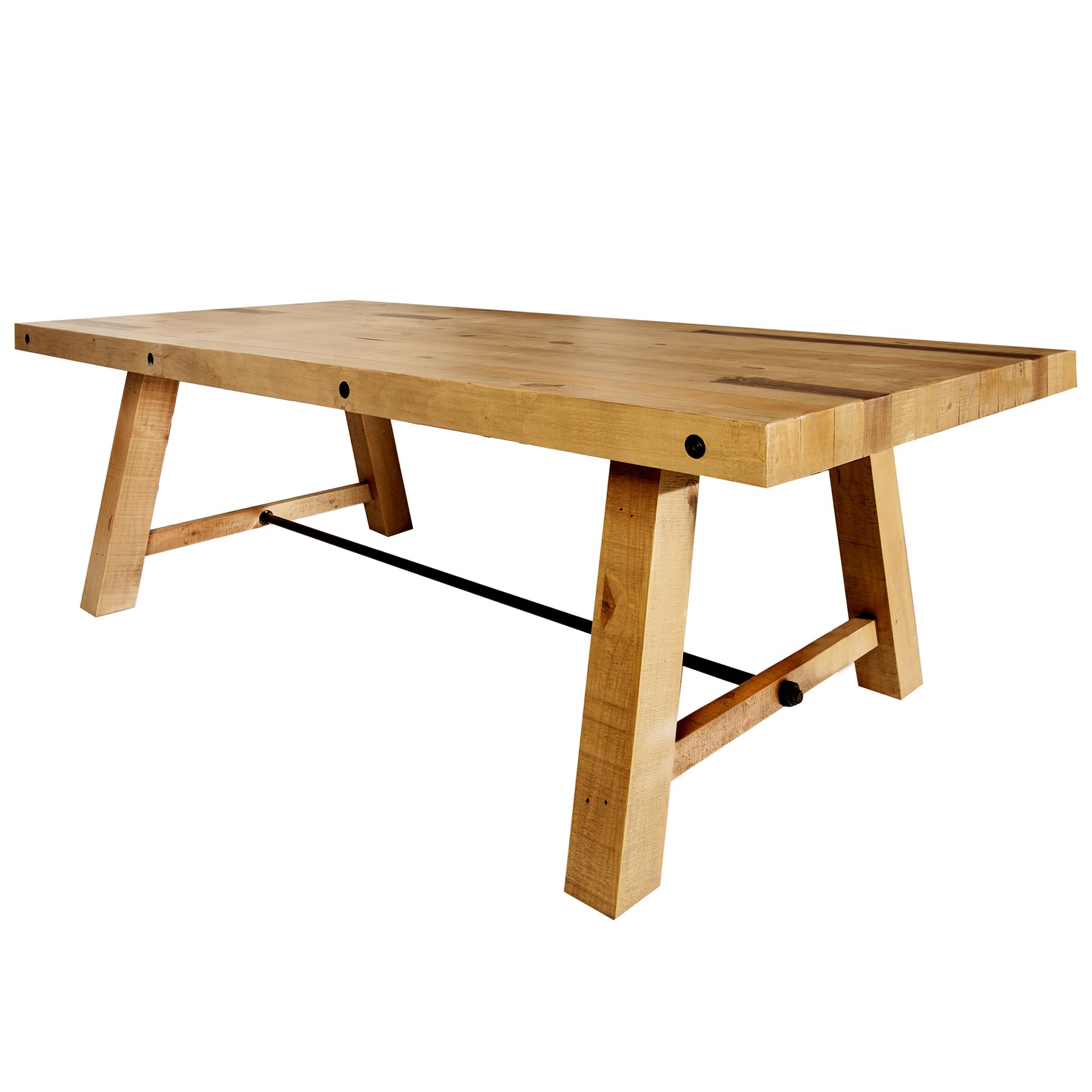 Riess Ambiente Esstisch FINCA 240cm - braun - Pinienholz - robust Unikat