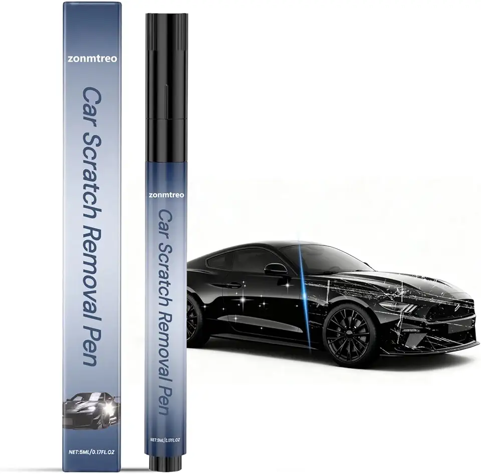 Caneta mágica para remoção de arranhões de carro, solução de reparo profissional para todos os carros, funciona em qualquer cor para corrigir arranhões, marcas e arranhões, kit de restauração de tinta