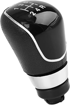 5-Speed Manual Gear Shift Knob Car Vehicle Stick Shifter Knobs Cover Plastic Black for Ford Focus Replacement Car Parts