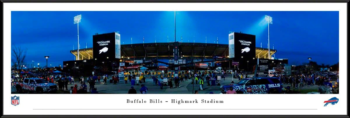 Highmark Stadium, Home of The Buffalo Bills - Panoramic NFL Posters and Framed Pictures by Blakeway Panoramas