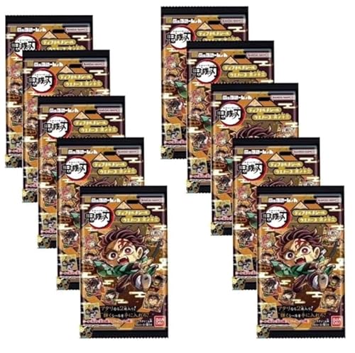 10個バラ売り にふぉるめーしょん 鬼‎‎ ⠀ ⠀滅‎ ⠀ ⠀の刃ディフォルメシールウエハース 其ノ十三 ×10個のサムネイル