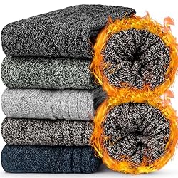 Chalier Finery Womens Thermal Wool Merino Socks