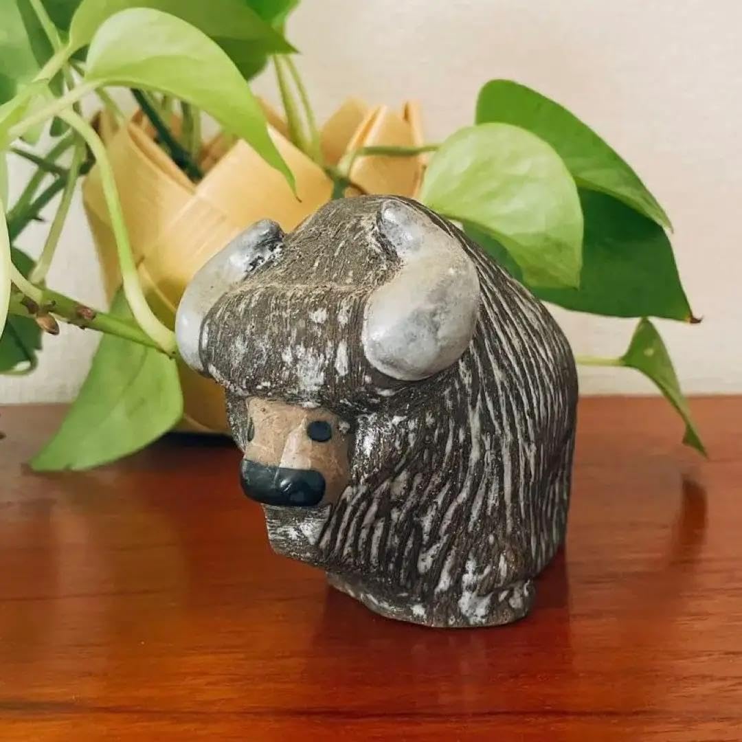 Upsala Ekeby｜ウプサラエクビー【希少】バイソン★北欧 置物 ゲフレ Amazon.co.jp: Upsala Ekeby｜ウプサラエクビーバイソン北欧 置物