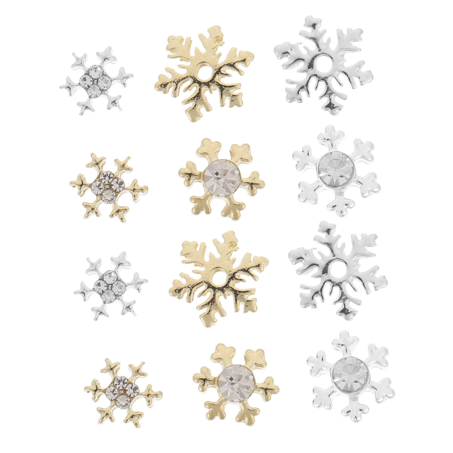 BESTYASH 4 Ensembles Charms Pour Ongles Décorations Glamour Et Étincelantes Et Filles 60 Pièces * 4
