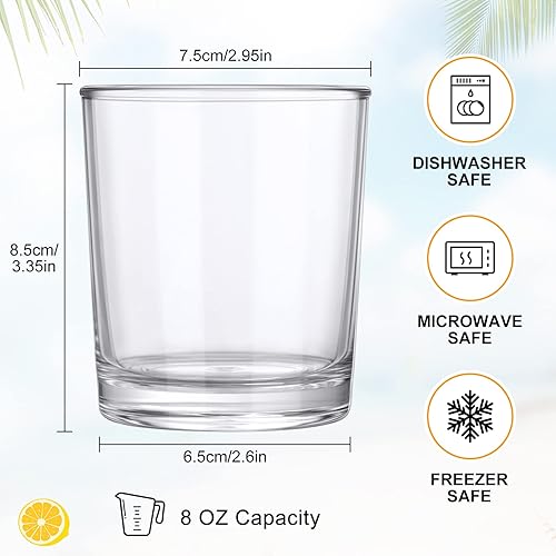 Miniatura 4 de Gerrii Vasos de plástico transparente reutilizables irrompibles para jugos acrílicos, aptos para lavavajillas, vasos de agua de plástico para niños
