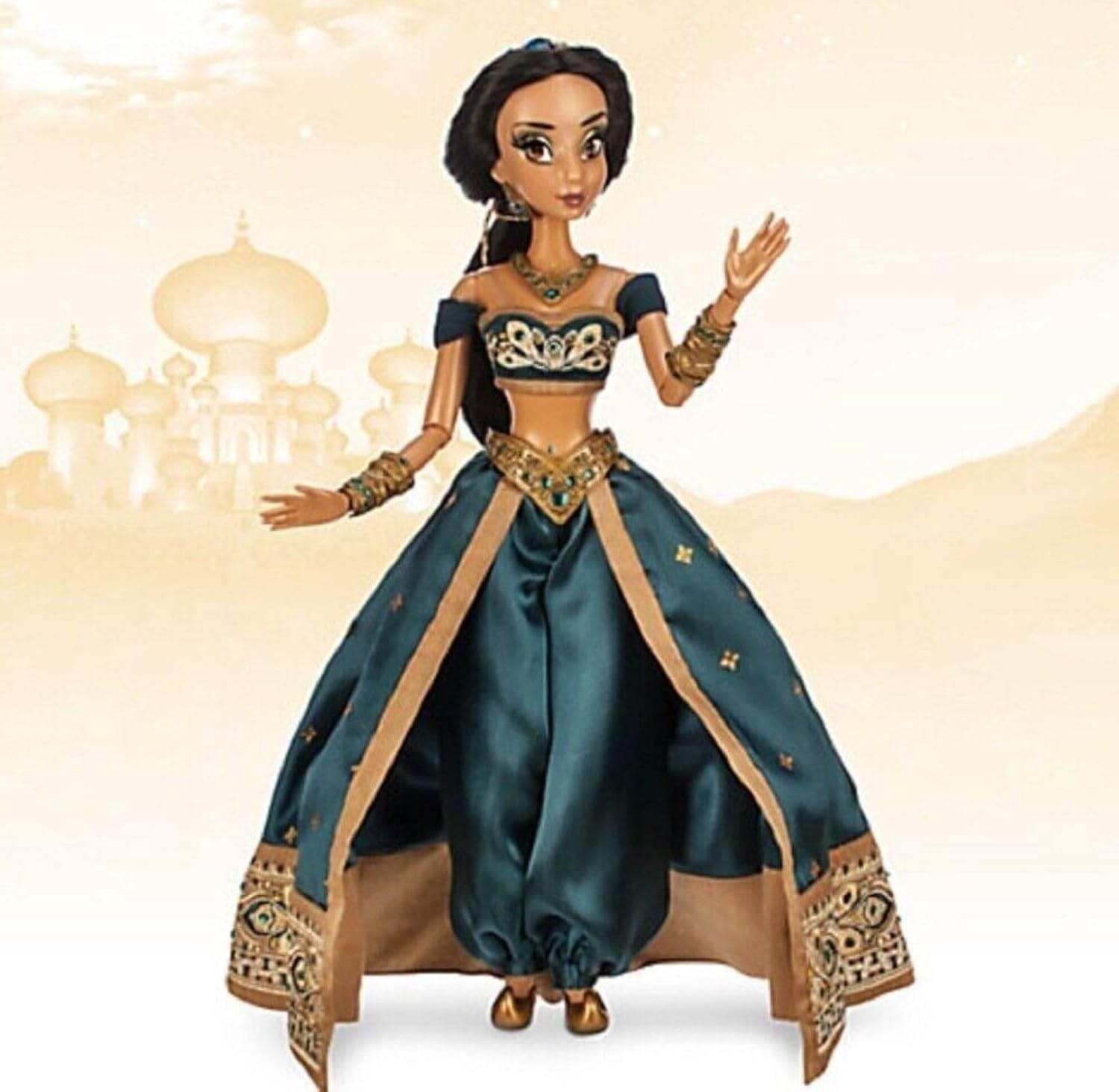 Disney Store Princess Jasmine 17 Limited Edition LE 5000 Doll 2015 by Disney