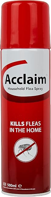 Acclaim Household Flea Spray, Aerosol, 500 ml Pack of single