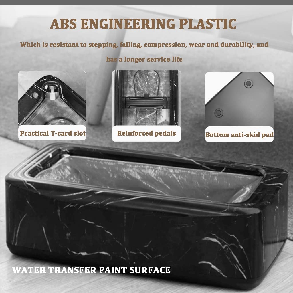 Lot de 100 couvre-chaussures automatiques pratiques en plastique ABS (marron, 40,9 x 22,1 x 13 cm)
