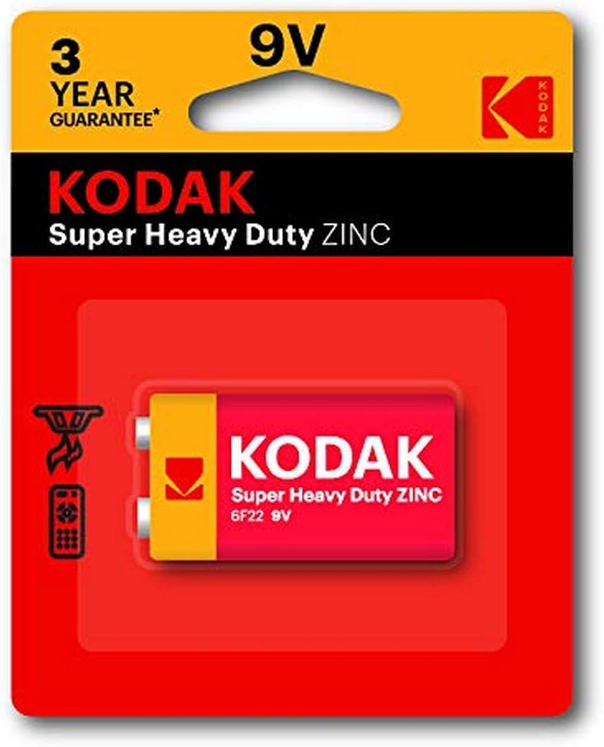 KODAK 9V Extra Heavy Duty Battery