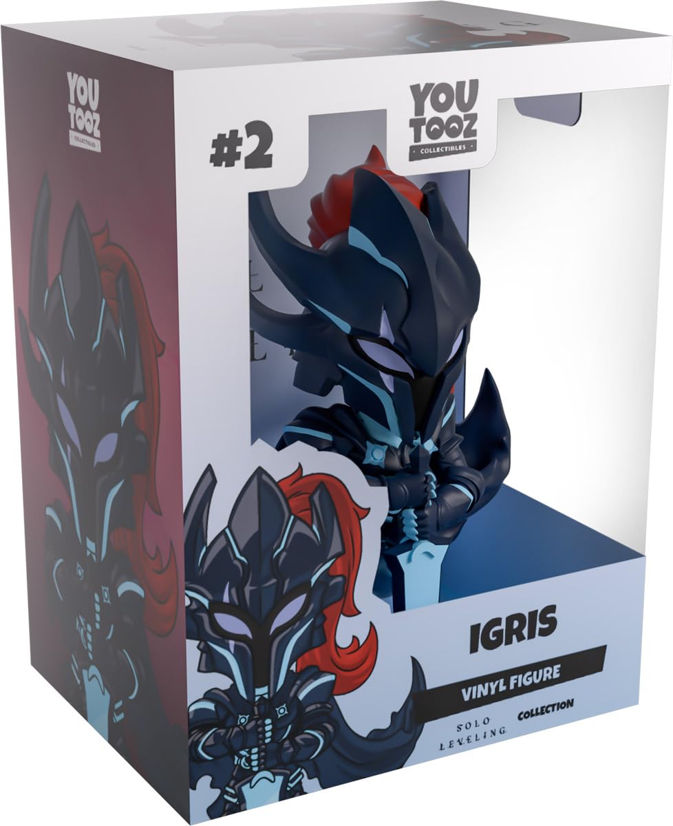 Youtooz Igris 5.3 Inch Vinyl Figure, Shadow Warrior Collectible from Solo Leveling, Igris Figure for Webtoon and Anime Fans