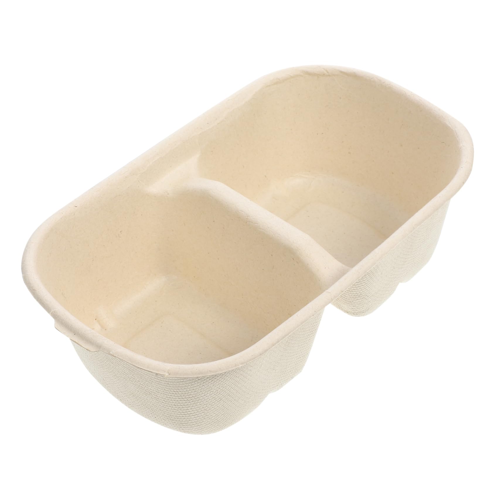 HEMOTON Disposable Pet Feeding Bowls Straw Pulp Water and Food Tray for Cats and Dogs Durable and Lightweight Design for Outdoor Use Great Present for Your Pets